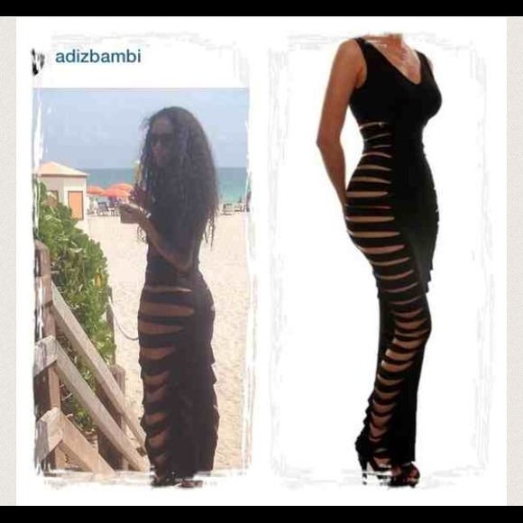 Cut out Beach Maxi Dress cover up