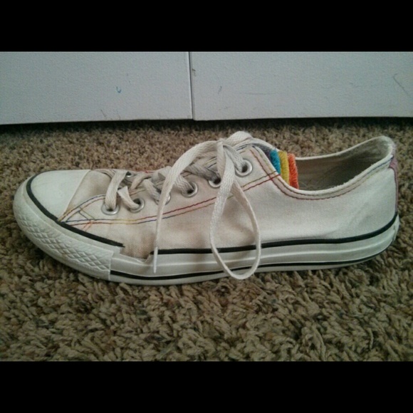 Used White Converse