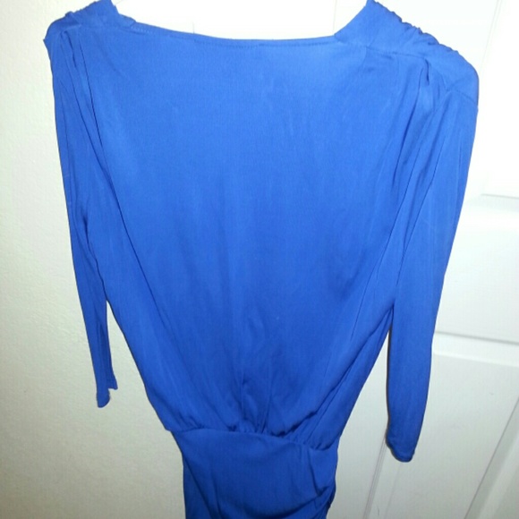 Slate and Willow Cobalt Blue Dress - Picture 2 of 4