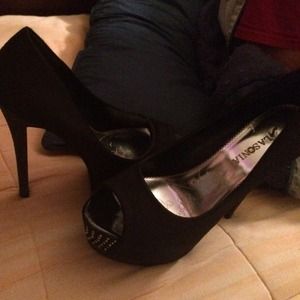 Black heels