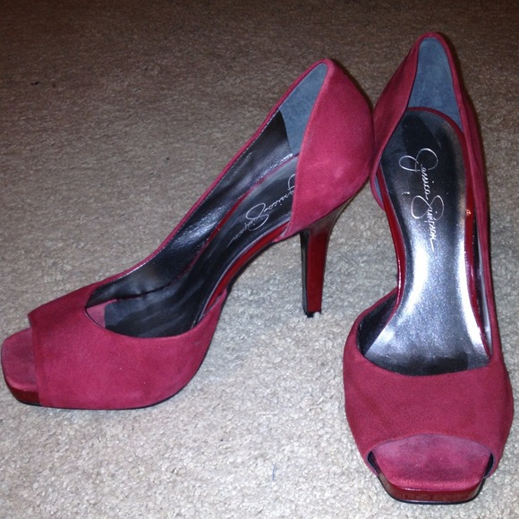 Jessica Simpson Shoes - 🌟NWOT🌟Jessica Simpson red heels
