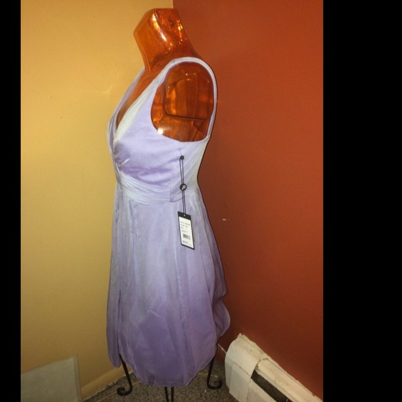 ❤️SOLD❤️Adrianna Papell V-Neck Cocktail Dress sz 2 - Picture 2 of 4