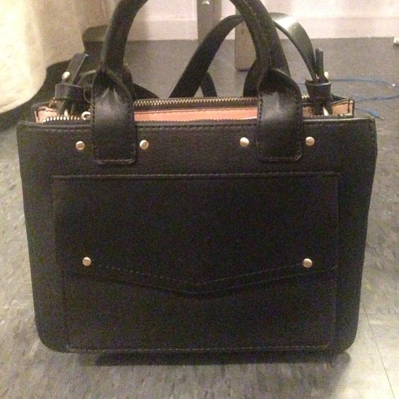 Zara Black and cream cross body