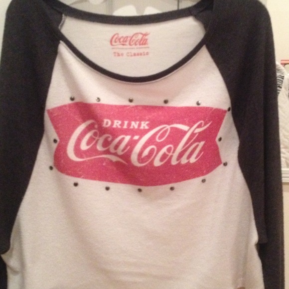 Coca-Cola fuzzy shirt