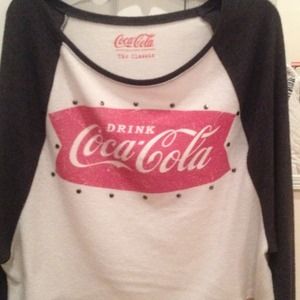 Coca-Cola fuzzy shirt