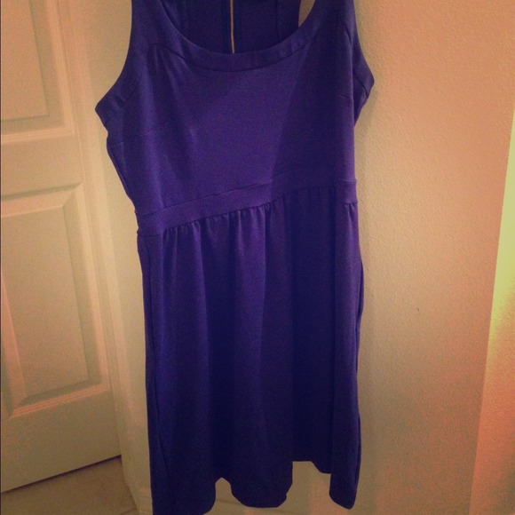 Blue dress