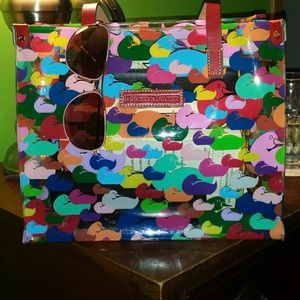 Clear Dooney & Bourke duck bag