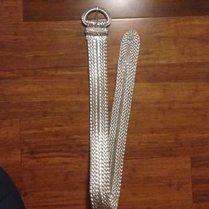 Silver belt