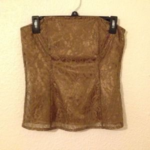 Gold Express Corset Top