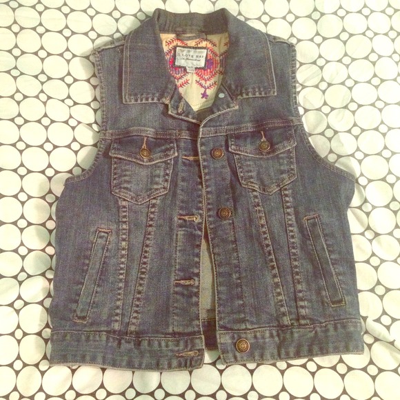 Denim vest