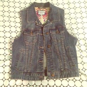 Denim vest