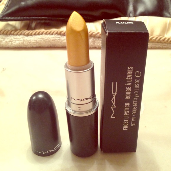 Mac playland yellow lipstick