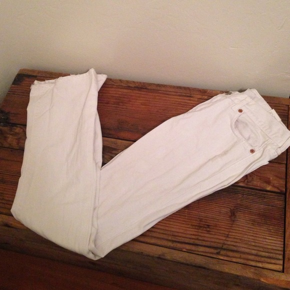 Lucky Brand white jeans