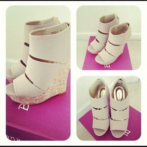 Cork Wedge Shoes