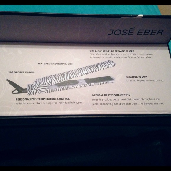 Zebra Print Flat Iron - Picture 4 of 4