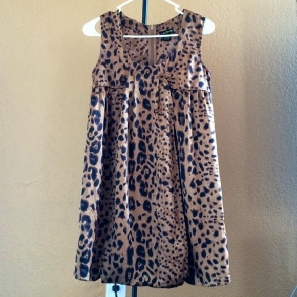 Silky Leopard Dress!
