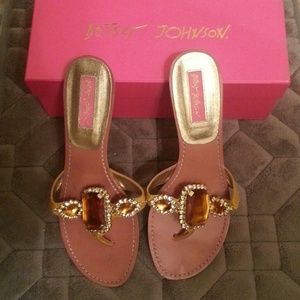 Bundle-Betsey Johnson sandal and black BCBG pumps