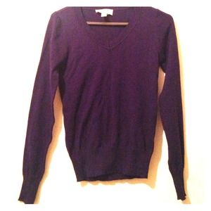 purple sweater NWOT