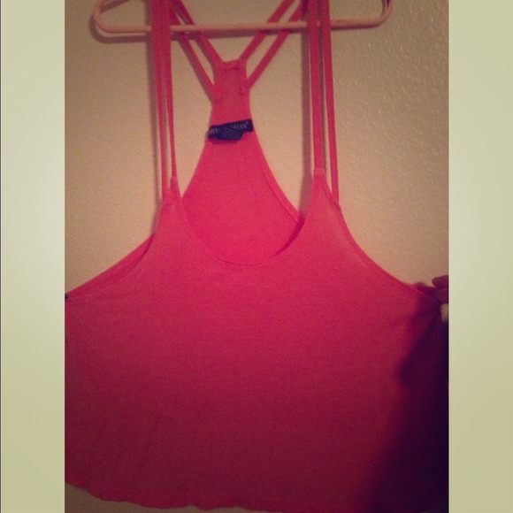 Pink half top 💟