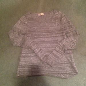 Hollister grey sweater