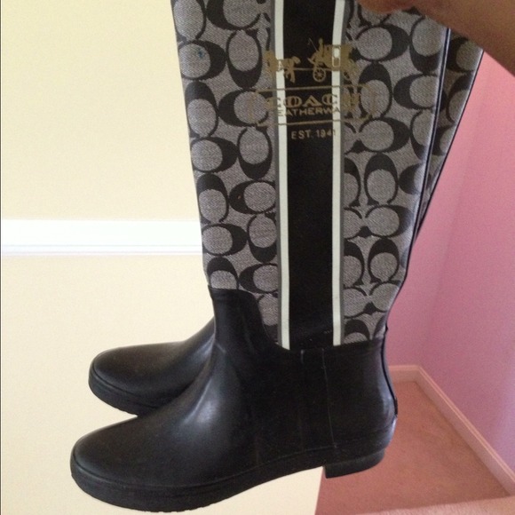 Coach rainboots