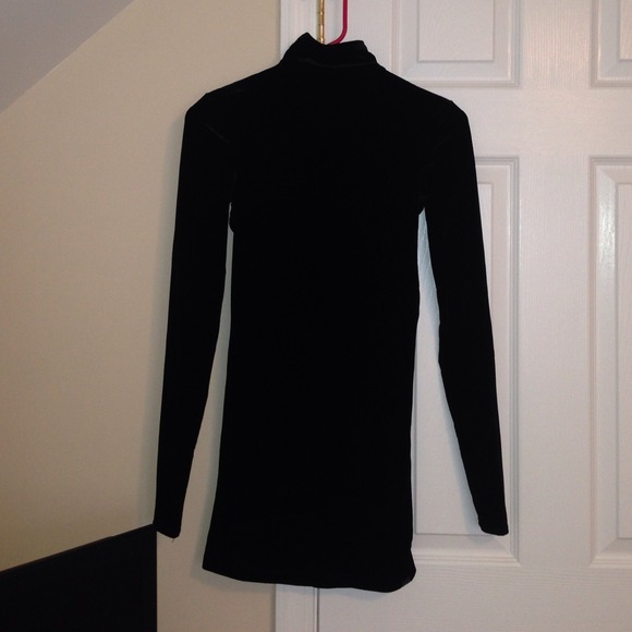 Vans x Jesse Jo backless velvet dress.