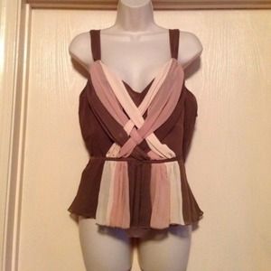 Super Cute Criss Cross Blouse