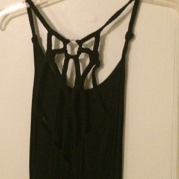 Pretty black maxi dress with open back detail - Picture 2 of 2