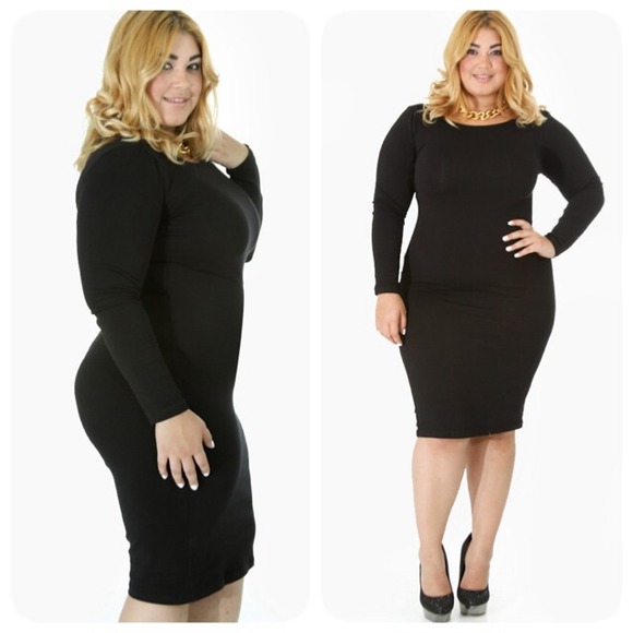Fitted Black Dress