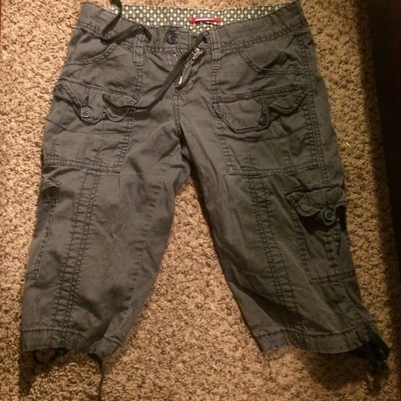 BUNDLEGrey and light grey union bay cargo shorts