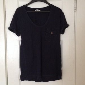 Navy t shirt from aerie