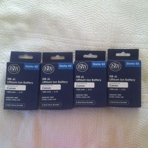 Lithium Ion Battery. For Canon Camera