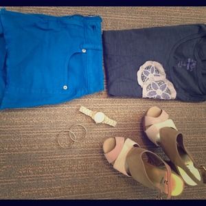 🐳American Eagle cut off shorts 🐳