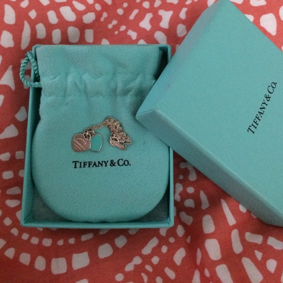 Tiffany & Co double heart necklace!