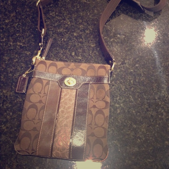 Coach cross body bag