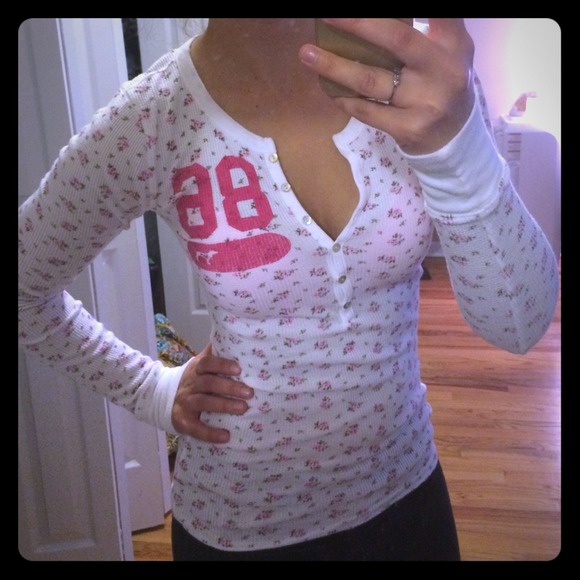 Victorias Secret Pink Henley