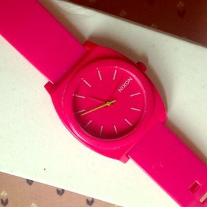 Pink Nixon Watch