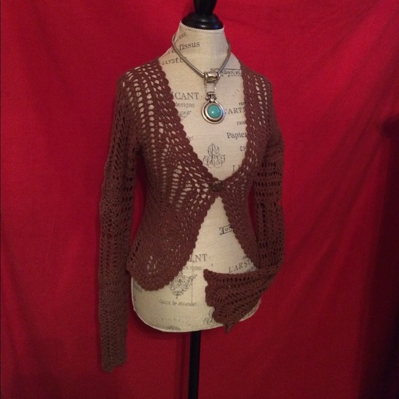 Crochet top "Brown"
