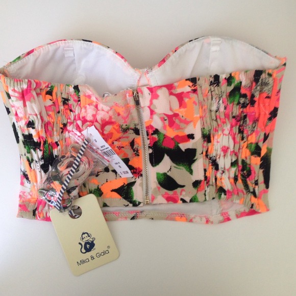 🚫SOLD🚫LF strapless bustier bralette - Picture 2 of 4