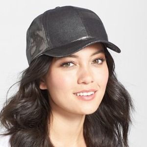 🚫TRADED🚫Nordstrom gunmetal metallic baseball hat