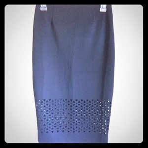 LOWEST PRICE NWOT high waisted midi cutout skirt