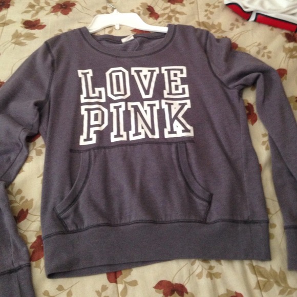 Grey PINK sweater