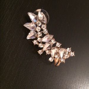 Crystal Cuff Earring
