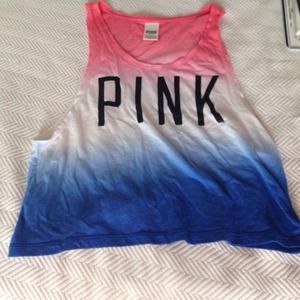 Pink(VS) tank top