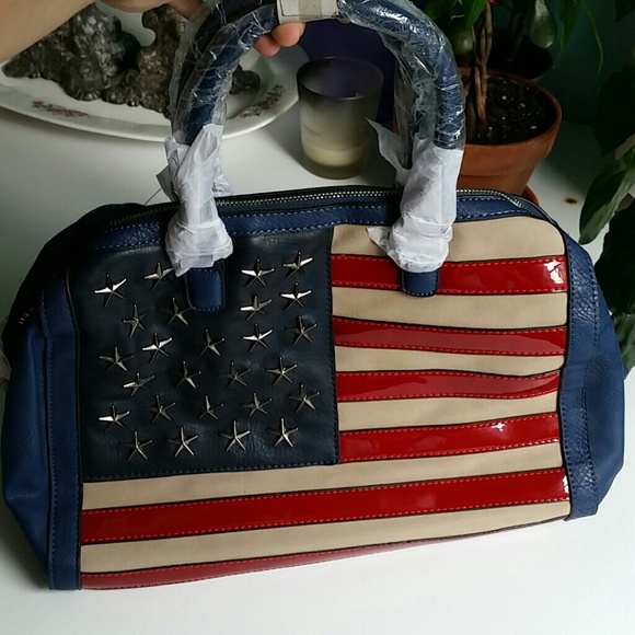 American Flag Handbag