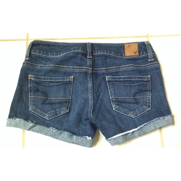 American Eagle Denim Midi Shorts - Picture 2 of 3