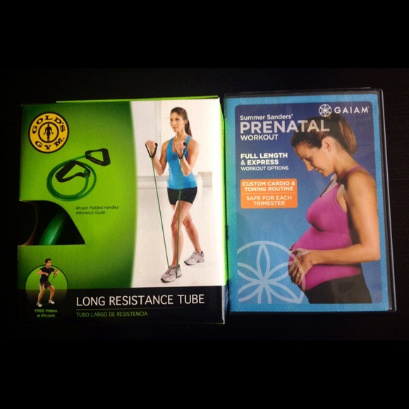 Prenatal Workout Dvd & Long Resistance Tube