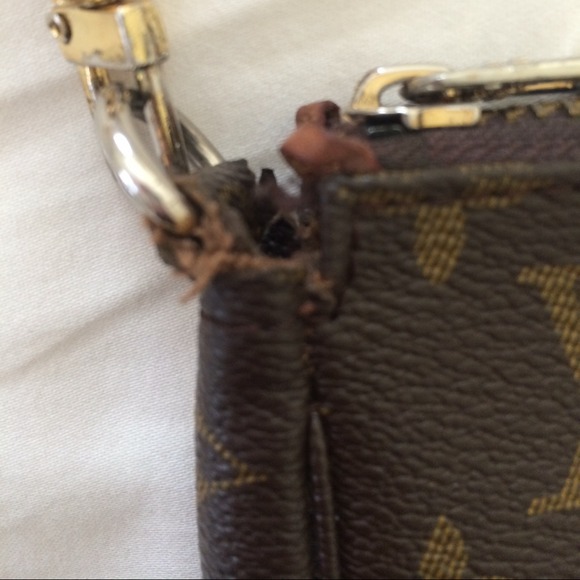 Additional pics for monogram canvas pouch