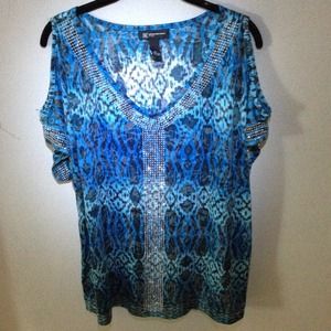 INC. Women's cold shoulder