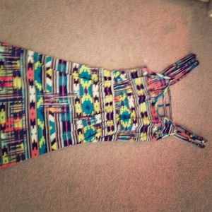 💎Never worn Aztec printed dress